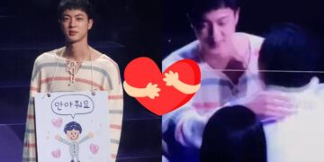 Jin of BTS Delights ARMY with a Three-Hour Free Hug Event