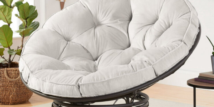 Discover the Budget-Friendly Rattan Papasan Chair from Walmart That Rivals a Luxe Pottery Barn Option