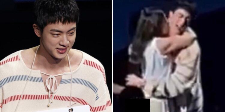 Outrage as BTS’s Jin Receives Unwanted Kisses at Fan Hug Event