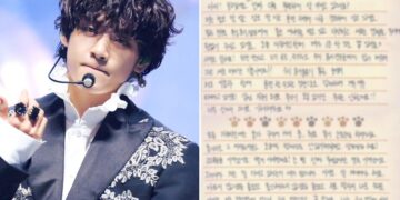 V of BTS Shares Heartfelt Message with ARMY