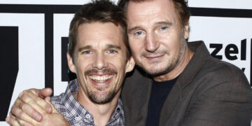 Epic Reenactment of ‘Real Housewives’ Scene by Ethan Hawke and Liam Neeson Leaves Fans Delighted