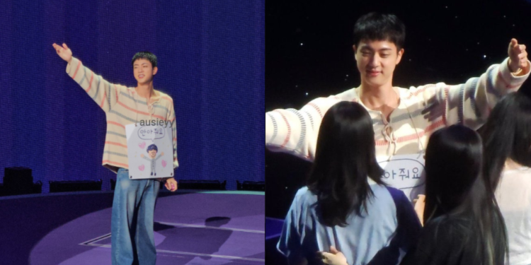 An Incident at BTS’s Jin’s Welcome Back Hug Event: Overzealous Fan Almost Kisses Him