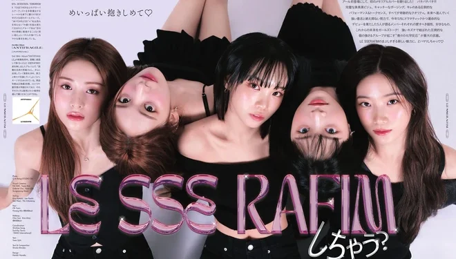 Japan Hails LE SSERAFIM as the Top K-pop Act of 2024, Surmounting Industry Titans BTS and BLACKPINK