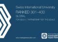 From Growth to Global Recognition: Swiss International University Enters the Top 500 Placement in Times Higher Education Impact Rankings